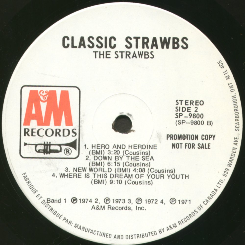 Classic promo Strawbs side 2